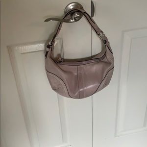 Coach - lilac leather small hobo purse